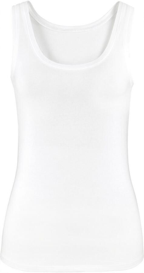 Vivance Tanktop Elastische katoenkwaliteit gemaakt van elastische katoenen stof strandtop (Set van 2) - Foto 4