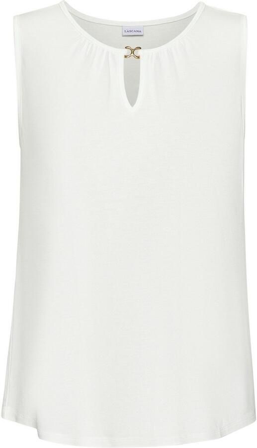 Vivance Tanktop met gouden sieraccessoire zacht vloeiende kwaliteit - Foto 8