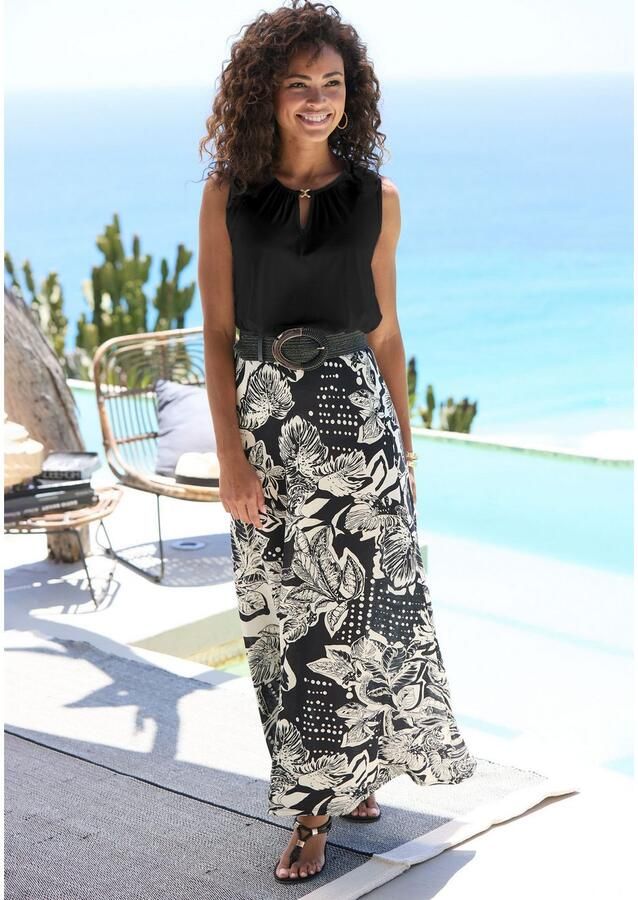 Vivance Tanktop met gouden sieraccessoire zacht vloeiende kwaliteit - Foto 3