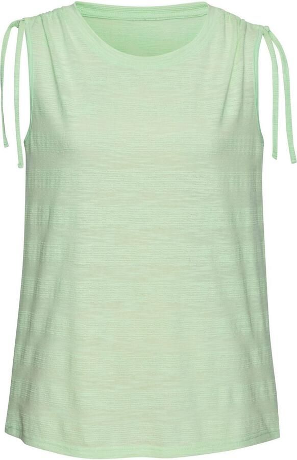Vivance Tanktop Met verstelbare rimpeling op de schouder van onderhoudsvriendelijke kwaliteit met katoen (Set van 2) - Foto 4