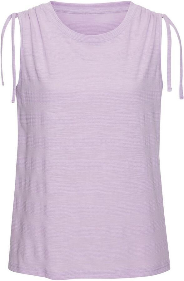 Vivance Tanktop Met verstelbare rimpeling op de schouder van onderhoudsvriendelijke kwaliteit met katoen (Set van 2) - Foto 4