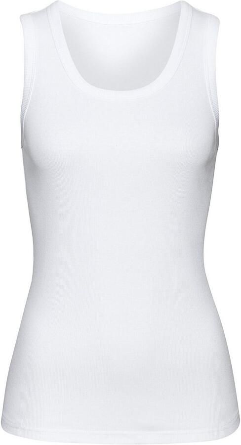 Vivance Tanktop Van zachte rib jersey van zachte katoen-rib kwaliteit (2-delig Set van 2) - Foto 4