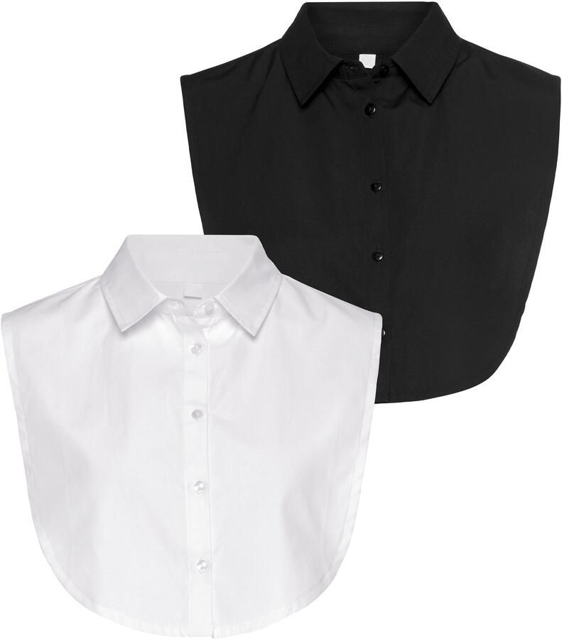 Vivance Top Klassieke blouse-inzet in dubbelpack blousekraag klassieke blouse-inzet insteekkraag - Foto 8