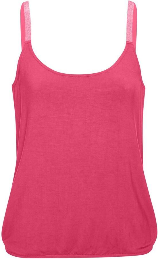 Vivance Top Met elastische glitters van zachte viscose-stretch (Set van 2) - Foto 5