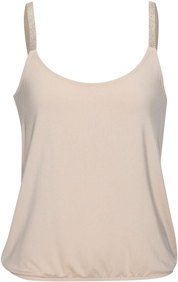 Vivance Top Met elastische glitters van zachte viscose-stretch (Set van 2) - Foto 5
