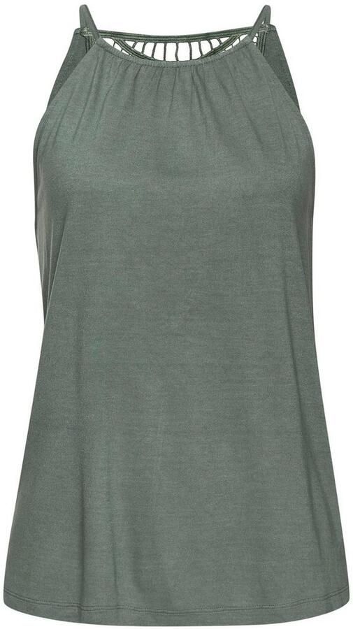 Vivance Top met kantinzet op de rug luchtig zomertop van jersey - Foto 6