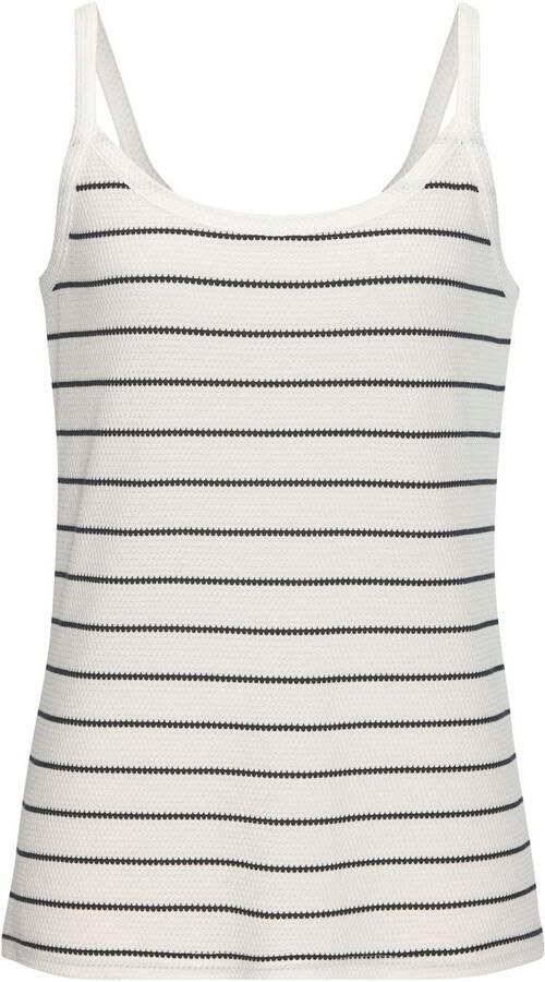 Vivance Top Met modieuze streepstructuur van onderhoudsvriendelijke katoen-viscose kwaliteit (Set van 2) - Foto 5