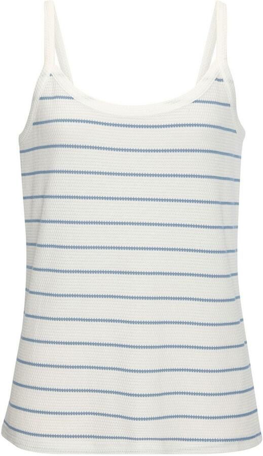 Vivance Top Met modieuze streepstructuur van onderhoudsvriendelijke katoen-viscose kwaliteit (Set van 2) - Foto 5