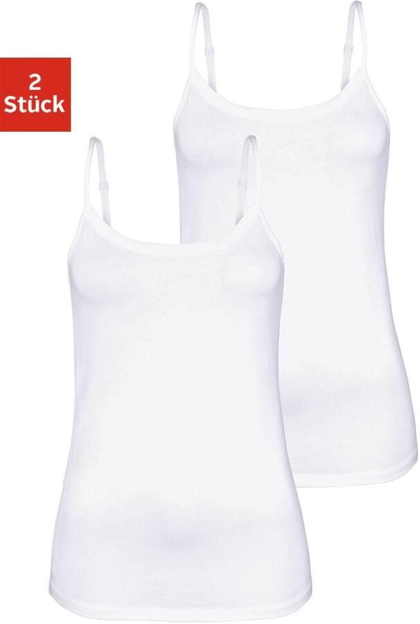 Vivance Top met spaghettibandjes Met verstelbare schouderbanden (Set van 2) - Foto 6