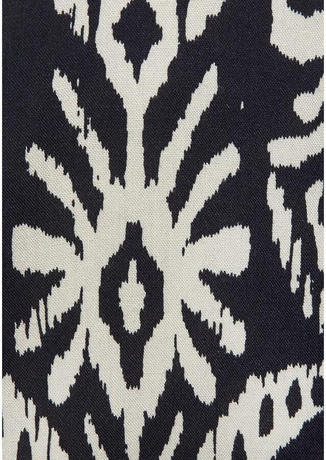 Vivance Top met v-hals en etnisch patroon boho-stijl blouseshirt damesblouse - Foto 3