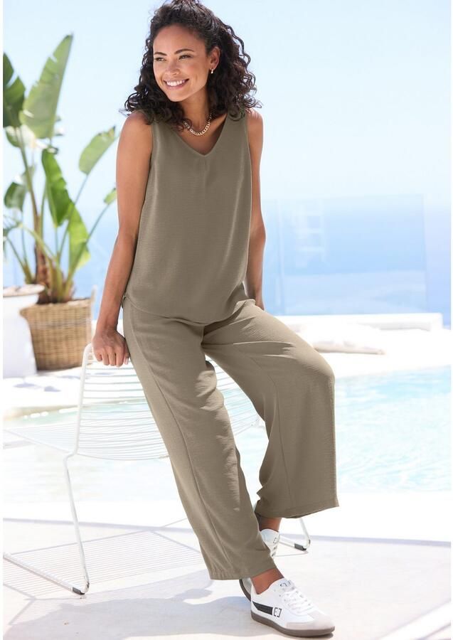 Vivance Top met v-halslijn basic damtop - Foto 2