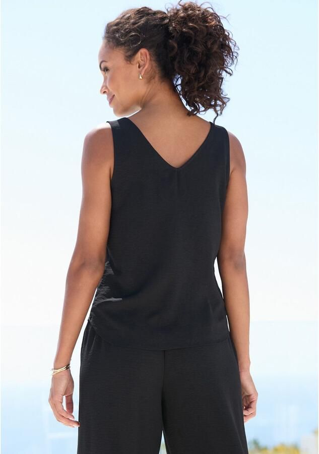 Vivance Top met v-halslijn basic damtop - Foto 5