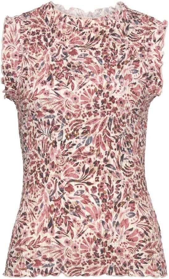 Vivance Top van geweven viscose met ruches crêpe look - Foto 5