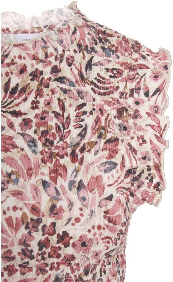 Vivance Top van geweven viscose met ruches crêpe look - Foto 4