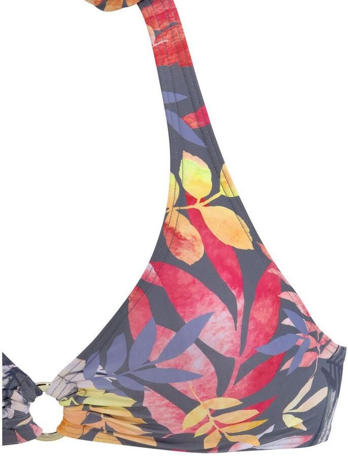 Vivance Triangel-bikinitop Leilani bedrukt uitneembare cups te binden in de nek en rug - Foto 3