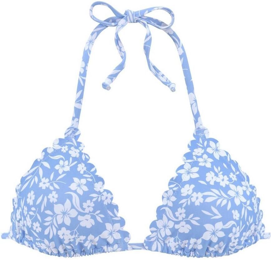 Vivance Triangel-bikinitop Leni met gelaserd schulprandje