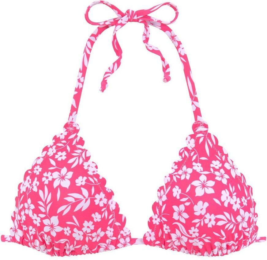 Vivance Triangel-bikinitop Leni met gelaserd schulprandje