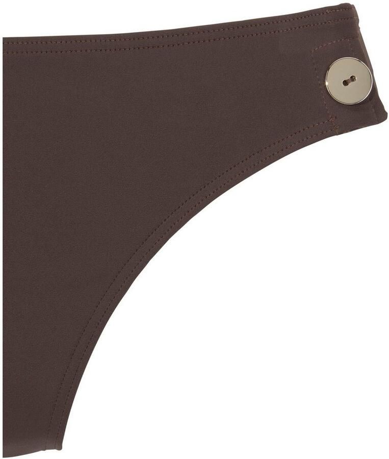 Vivance Triangelbikini met goudkleurige sierknopen