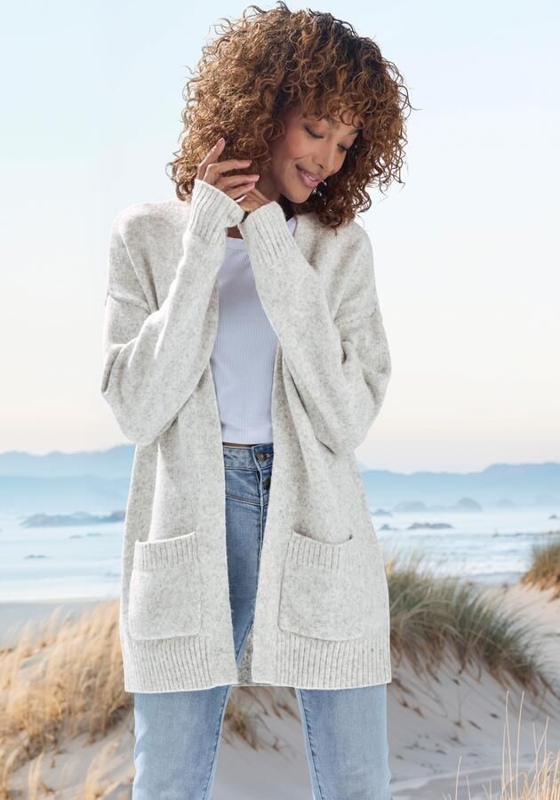 Vivance Vest van knuffelige breikwaliteit cardigan (set Met sjaal) - Foto 7