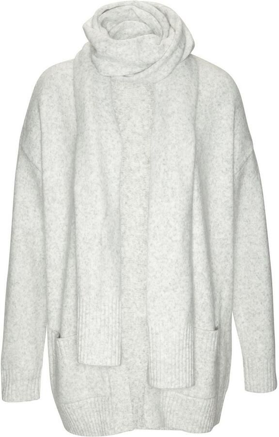 Vivance Vest van knuffelige breikwaliteit cardigan (set Met sjaal) - Foto 6