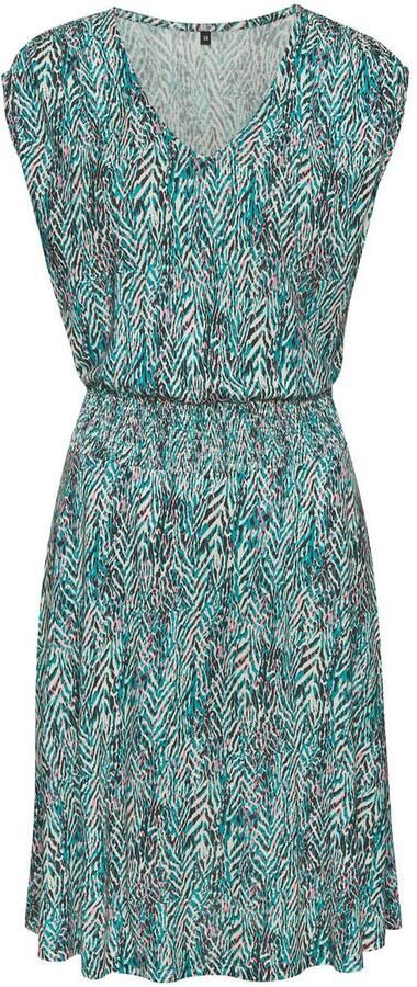 Vivance Zomerjurk met alloverdruk korte jerseyjurk casual - Foto 5