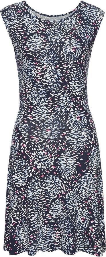 Vivance Zomerjurk met ribbels in de taille strandjurk all-over print - Foto 8