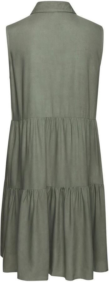 Vivance Zomerjurk van geweven viscose blousejurk met knoopsluiting en overhemdkraag - Foto 6