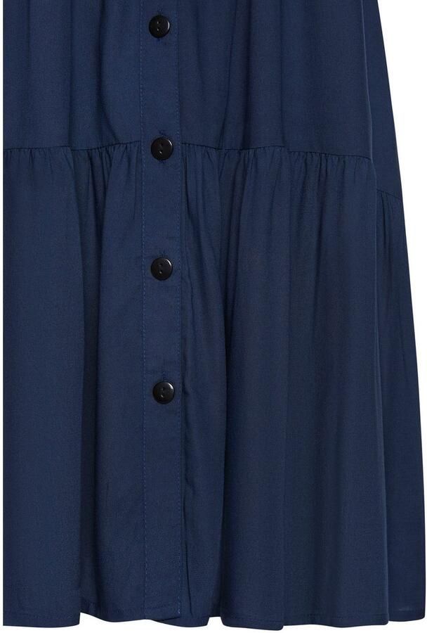 Vivance Zomerjurk van geweven viscose blousejurk met knoopsluiting en overhemdkraag - Foto 4