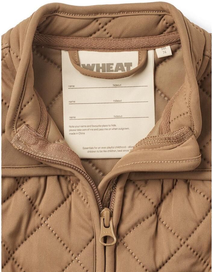 WHEAT Outdoorjack Thermo Jacket Tilde waterdicht met reflectoren