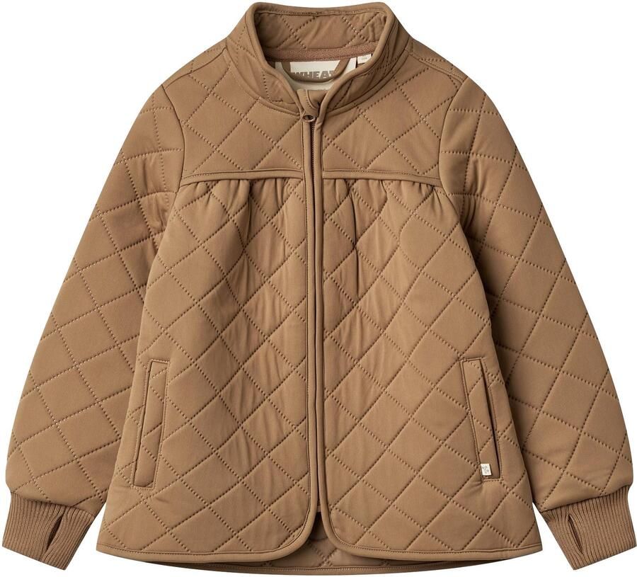 WHEAT Outdoorjack Tilde in subtiele a-lijn mouwboorden met praktische duimgaten - Foto 2