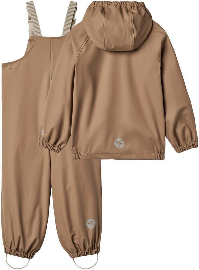 WHEAT Regenjack Rainwear Charlie waterdicht met reflectoren en met bijpassende tuinbroek (set 2 stuks) - Foto 5