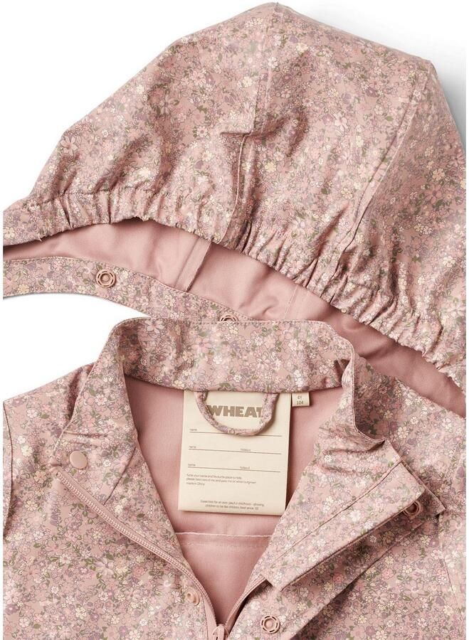 WHEAT Regenjack Rainwear Ola Set met regenbroek waterdicht met deels gelaste naden (set 2 stuks) - Foto 4