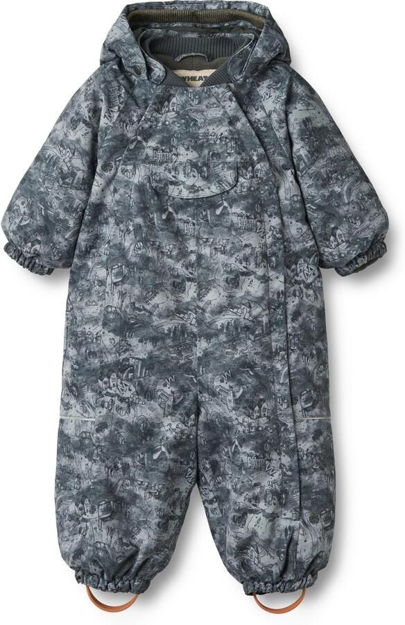 WHEAT Ski-overall Adi Tech waterdicht ade d en licht gewatteerd gelaste naden - Foto 3