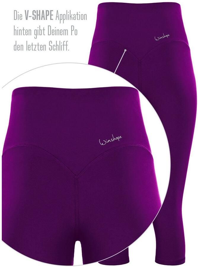 Winshape Legging 3 4 Functional Comfort HWL217C met v-vorm applicatie en core-band