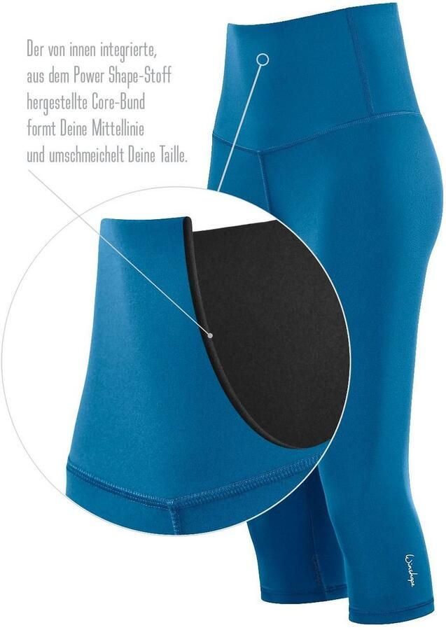 Winshape Legging 3 4 Functional Comfort HWL217C met v-vorm applicatie en core-band - Foto 3
