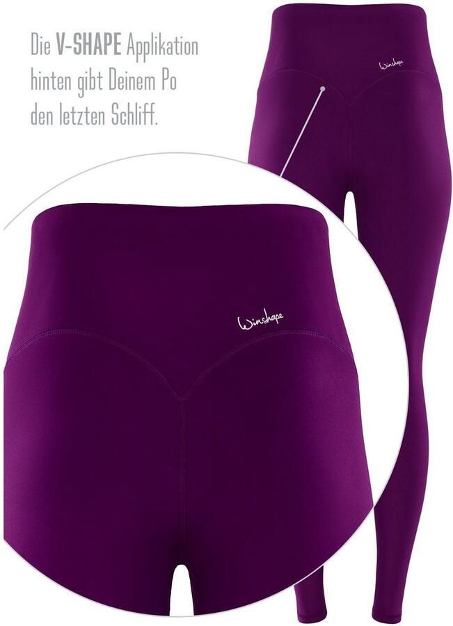 Winshape Legging Functional Comfort HWL117C met v-vorm applicatie en core-band