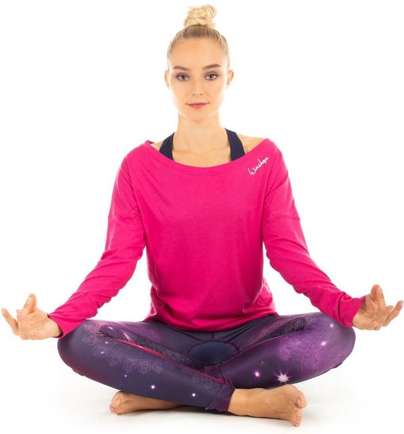 Winshape Shirt met lange mouwen MCS003 met verlengd rugpand