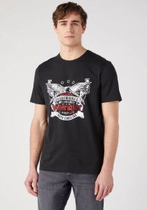 Wrangler Shirt met print Americana Tee