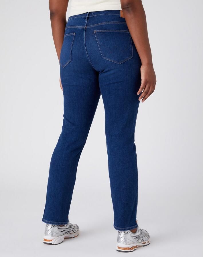 Wrangler 5-pocket jeans met contrastkleurige naden - Foto 9