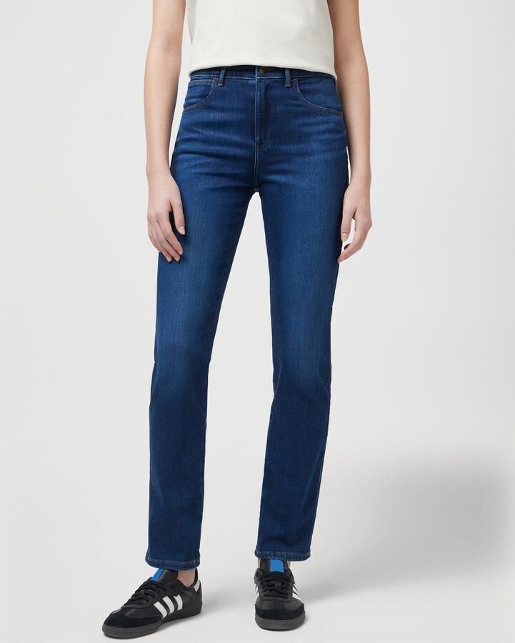 Wrangler 5-pocket jeans met contrastkleurige naden - Foto 10