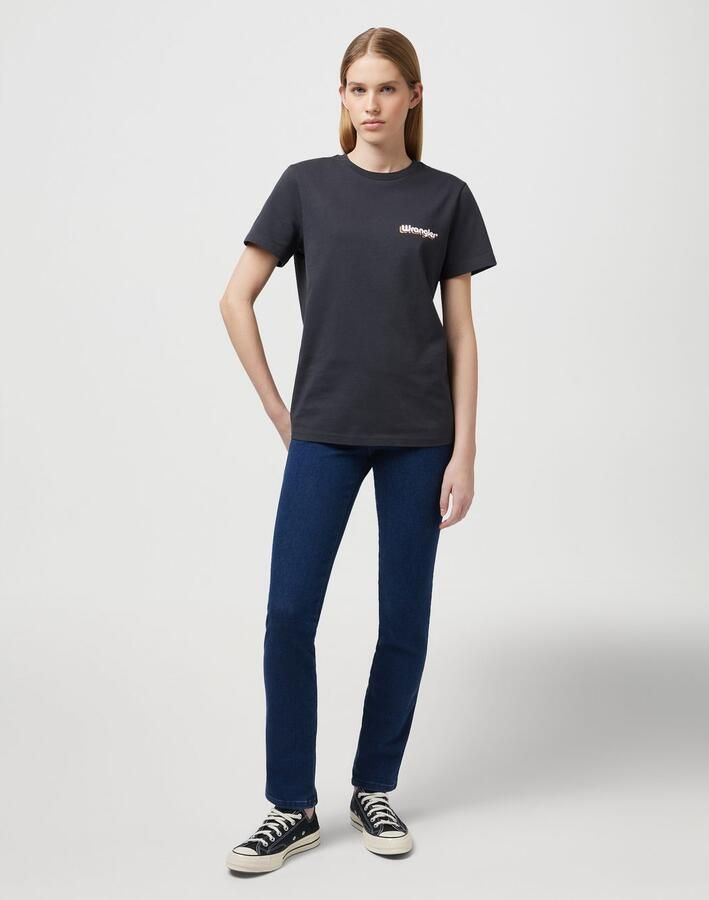 Wrangler 5-pocket jeans met contrastkleurige naden - Foto 7