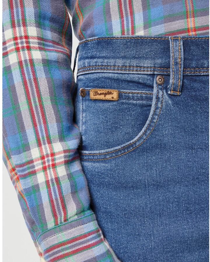 Wrangler 5-pocket jeans Texas Slim episch zacht materiaal - Foto 2