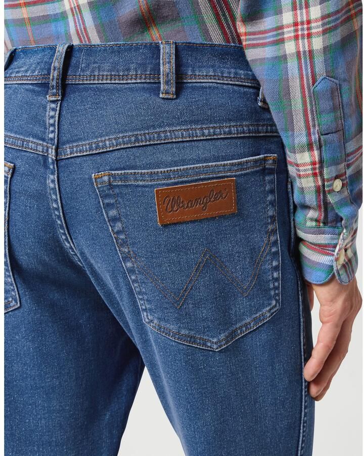 Wrangler 5-pocket jeans Texas Slim episch zacht materiaal - Foto 3
