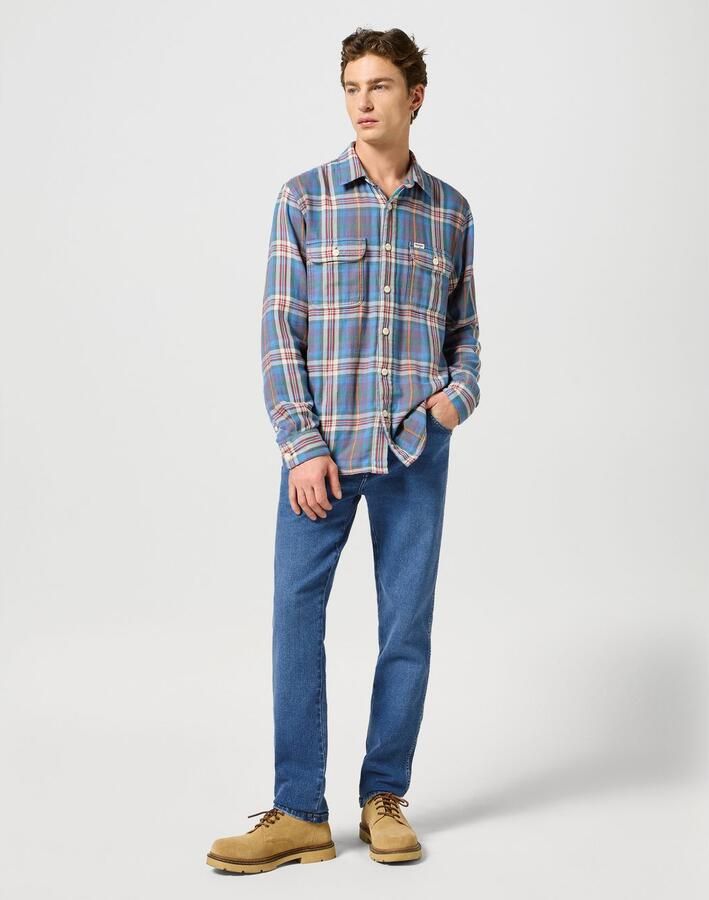 Wrangler 5-pocket jeans Texas Slim episch zacht materiaal - Foto 5