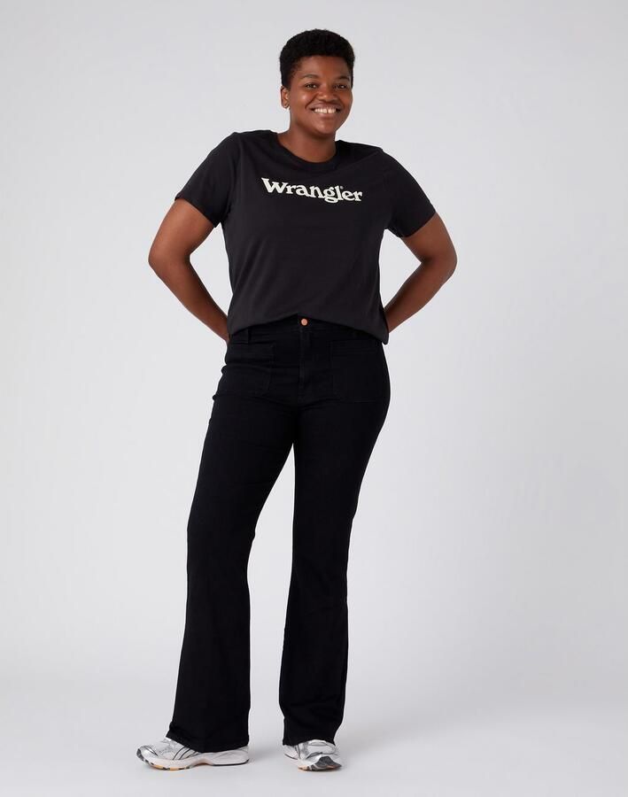 Wrangler Bootcut jeans Flare in retro-design met uitlopende pijp - Foto 8