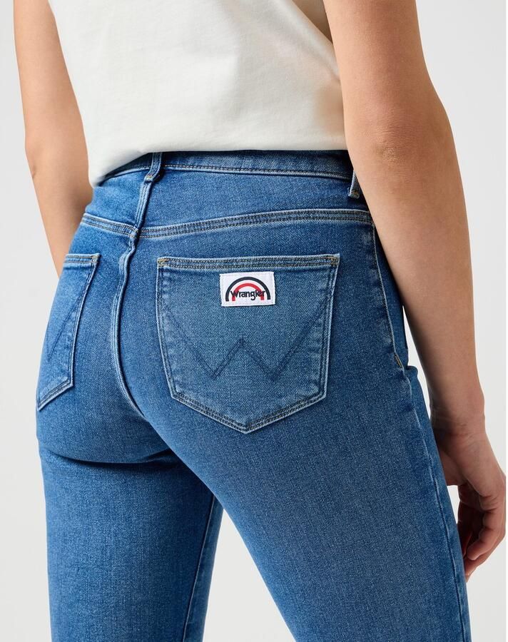 Wrangler Bootcut jeans Flare in retro-design met uitlopende pijp - Foto 2