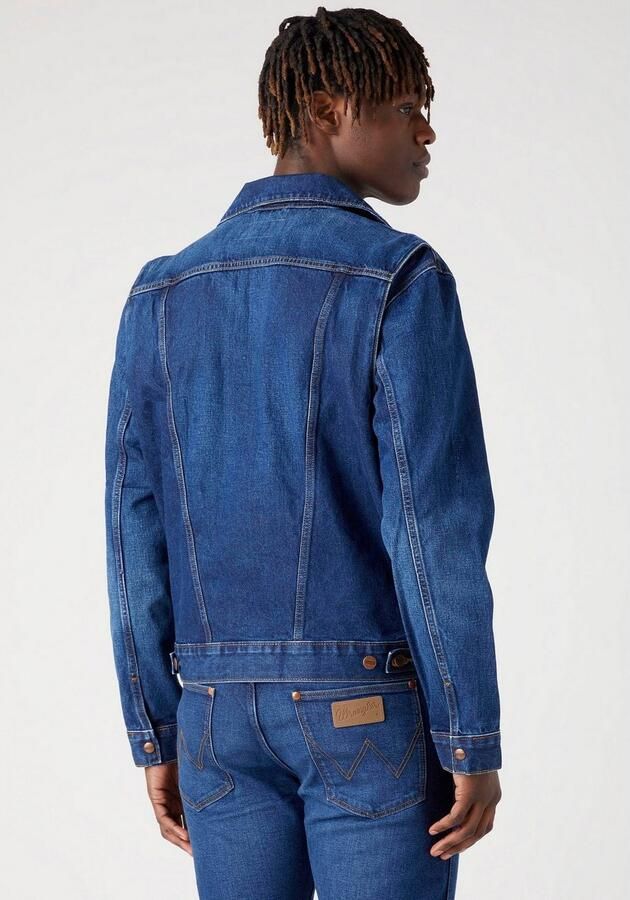 Wrangler Jeansjack 124MJ met decoratieve stiksels - Foto 4