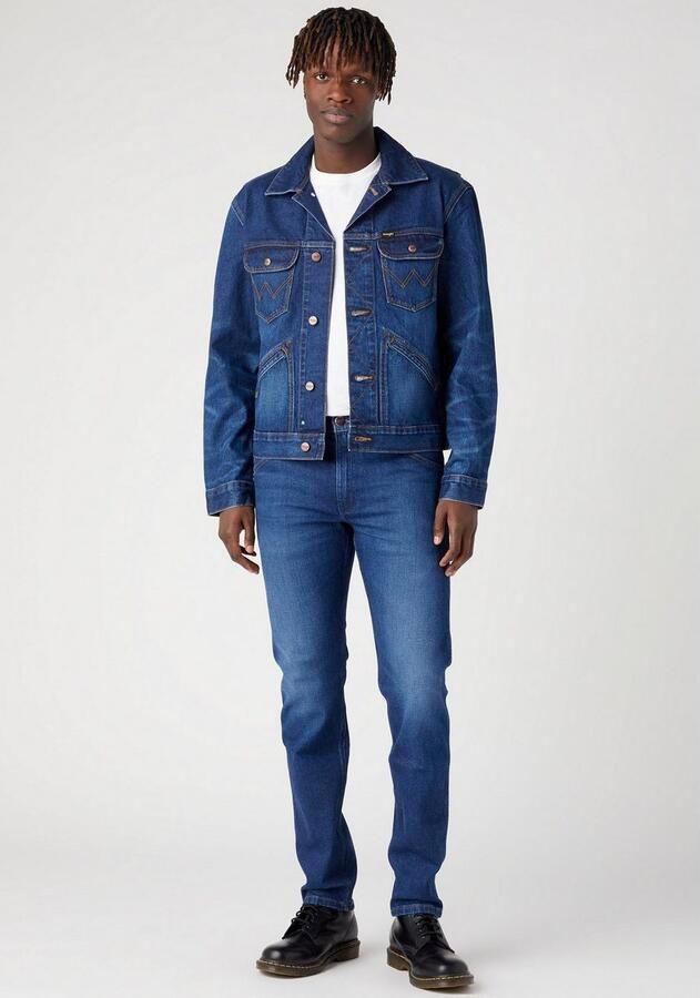 Wrangler Jeansjack 124MJ met decoratieve stiksels - Foto 3