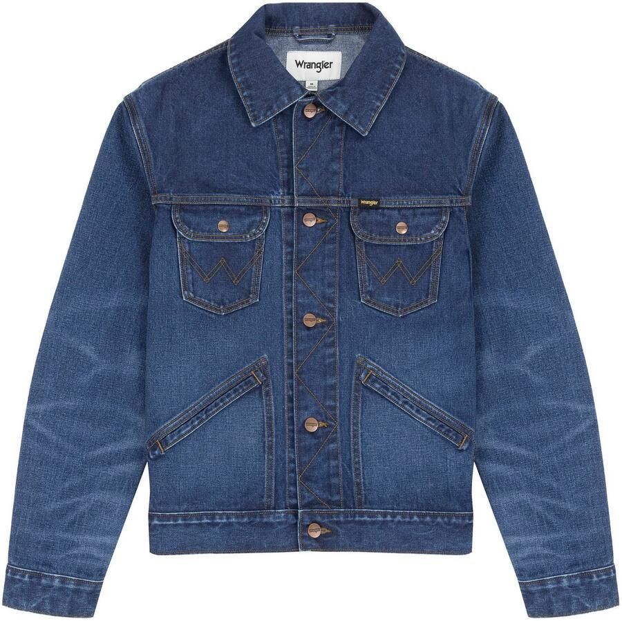 Wrangler Jeansjack 124MJ met decoratieve stiksels