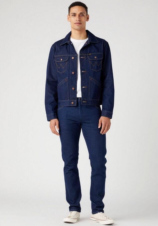Wrangler Jeansjack 124MJ met decoratieve stiksels - Foto 4